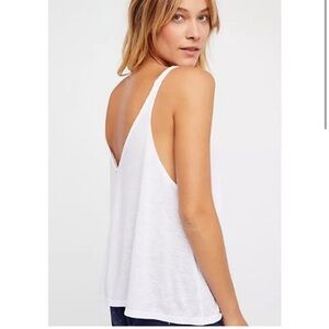 NWT Intimately Free People Dani Swing Tank Top White Size Small